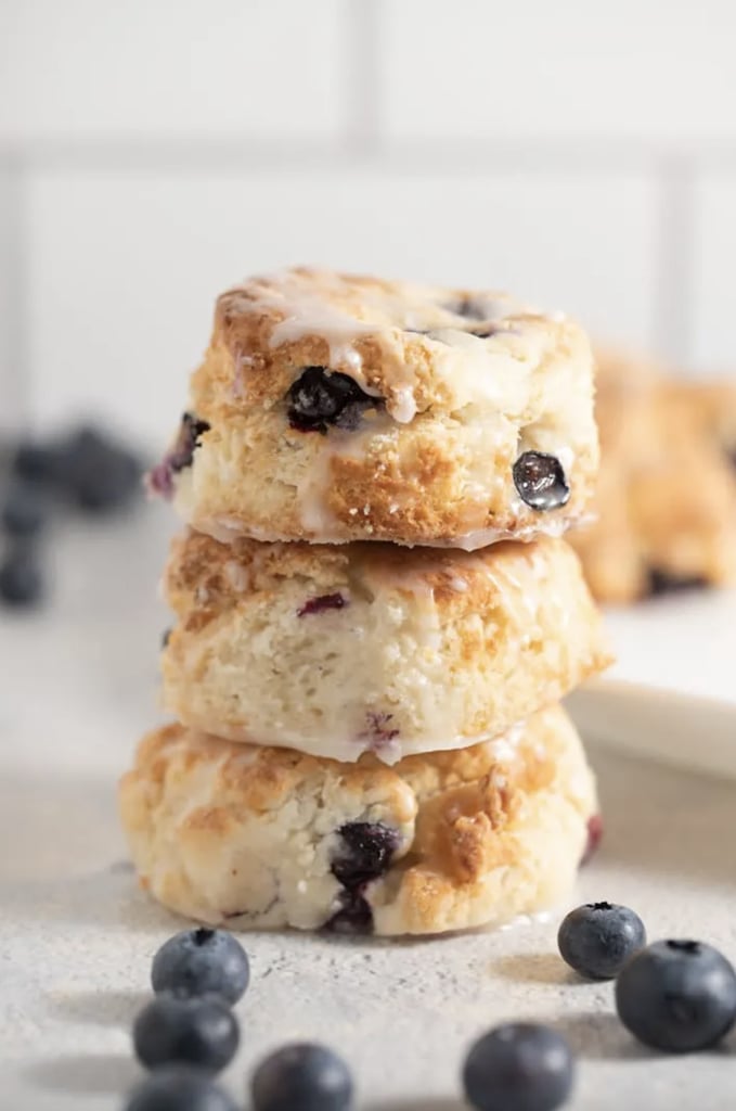 Air-Fryer Blueberry Biscuits