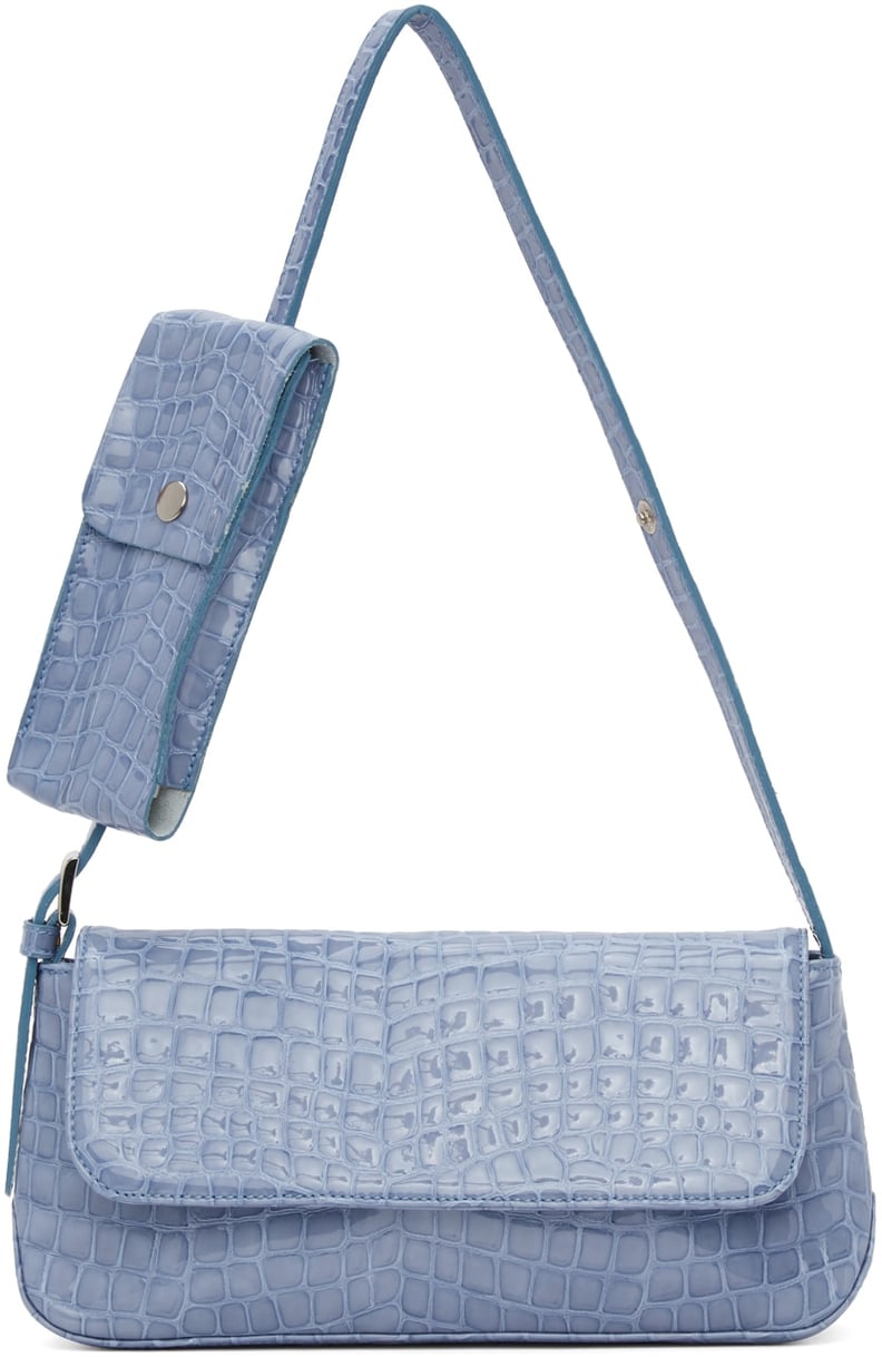 Paloma Wool Blue Croc Gustava Bag