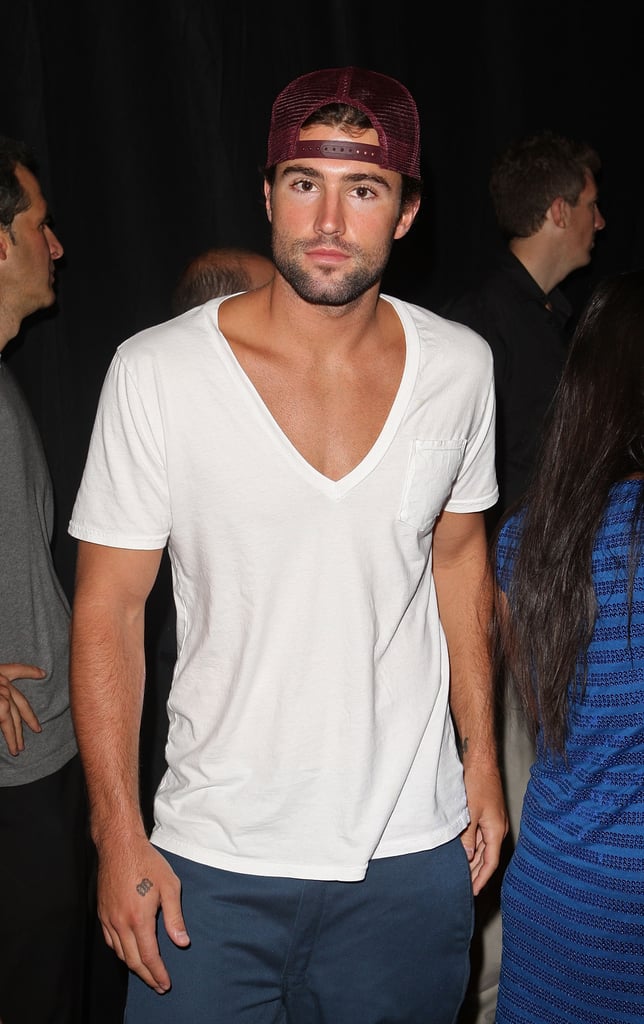 When He Pulled Off The Deepest Of V Necks Hot Brody Jenner Pictures Popsugar Celebrity Photo 6