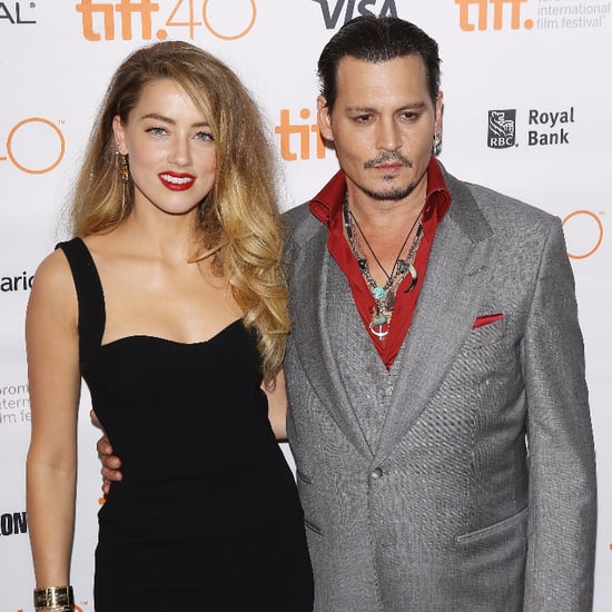 Johnny Depp Amber Heard Black Mass Premiere Pictures TIFF