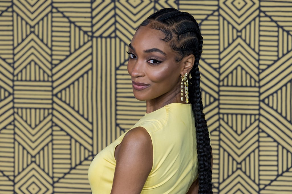 Jourdan Dunn at the "Black Panther: Wakanda Forever" European Premiere