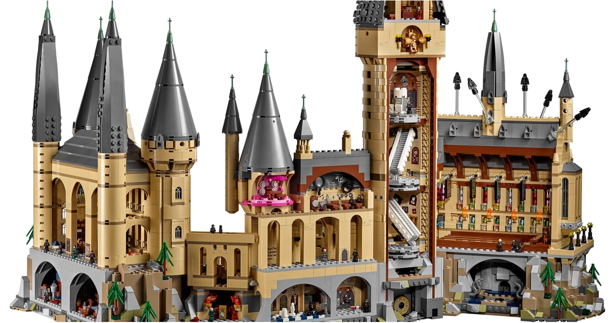 harry potter hogwarts castle lego set