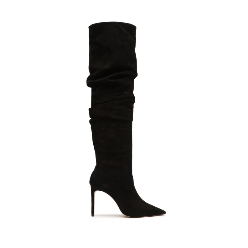 Suede Over the Knee Boots: Schutz Ashlee Over The Knee Suede Boot