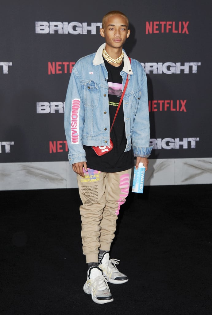 Will and Jaden Smith at Bright Premiere in LA 2017