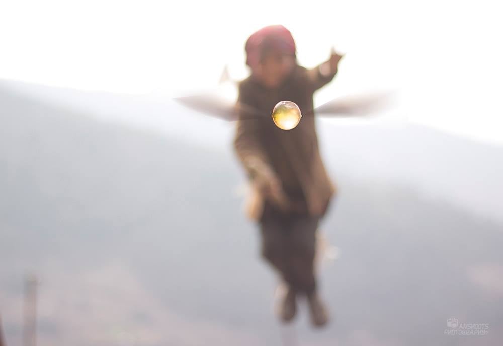 Of course they tried to catch the golden snitch.