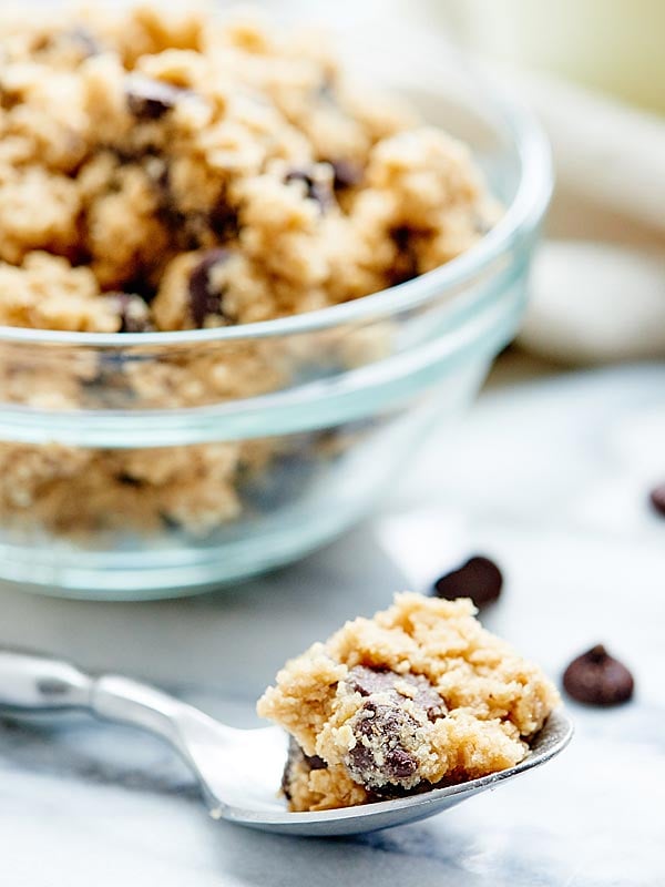 Edible Chocolate Chip Cookie Dough