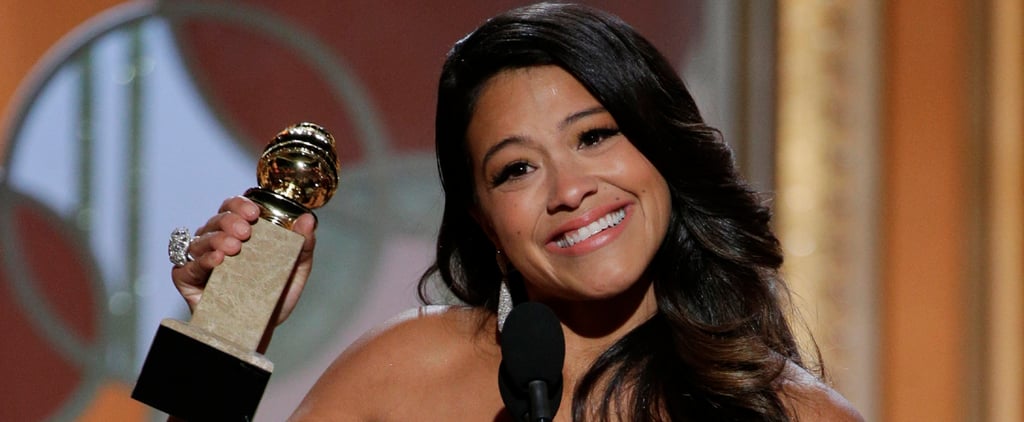 Gina Rodriguez's Reaction to Winning a Golden Globe