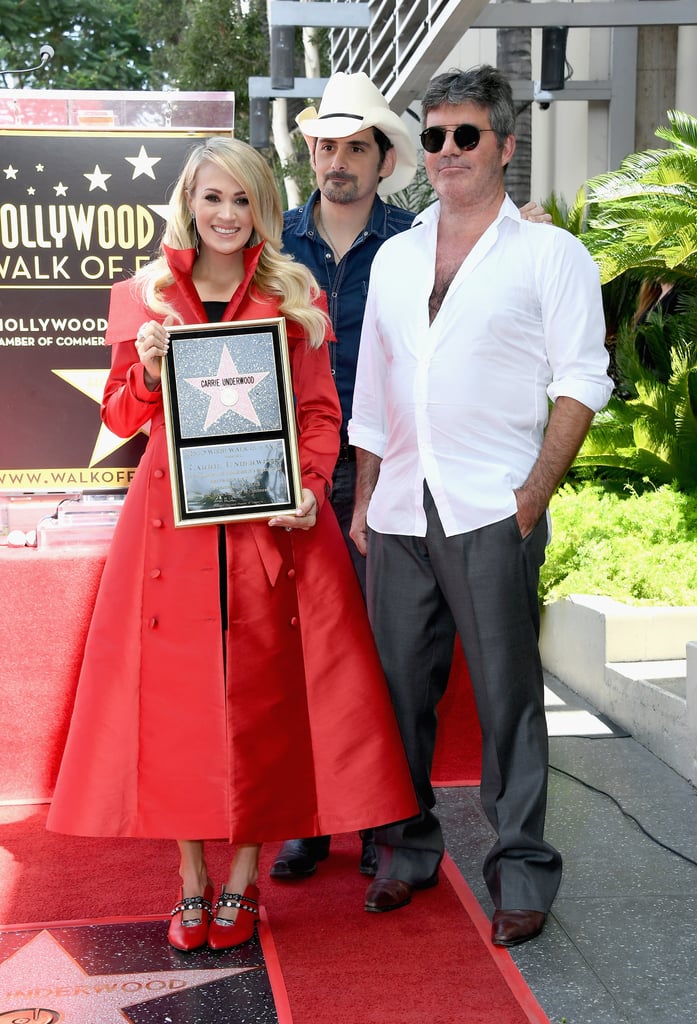 Carrie Underwood at Hollywood Walk of Fame Ceremony 2018