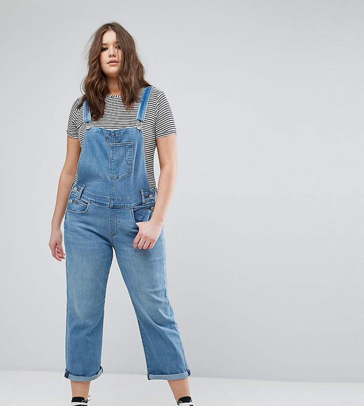 Selena Gomez Wears Flared Wrangler Overalls in Los Angeles