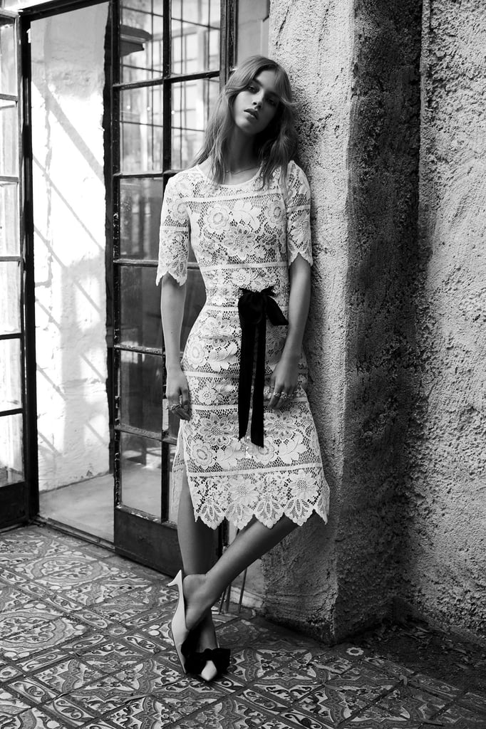 Viviana Lace Midi Dress ($252)
