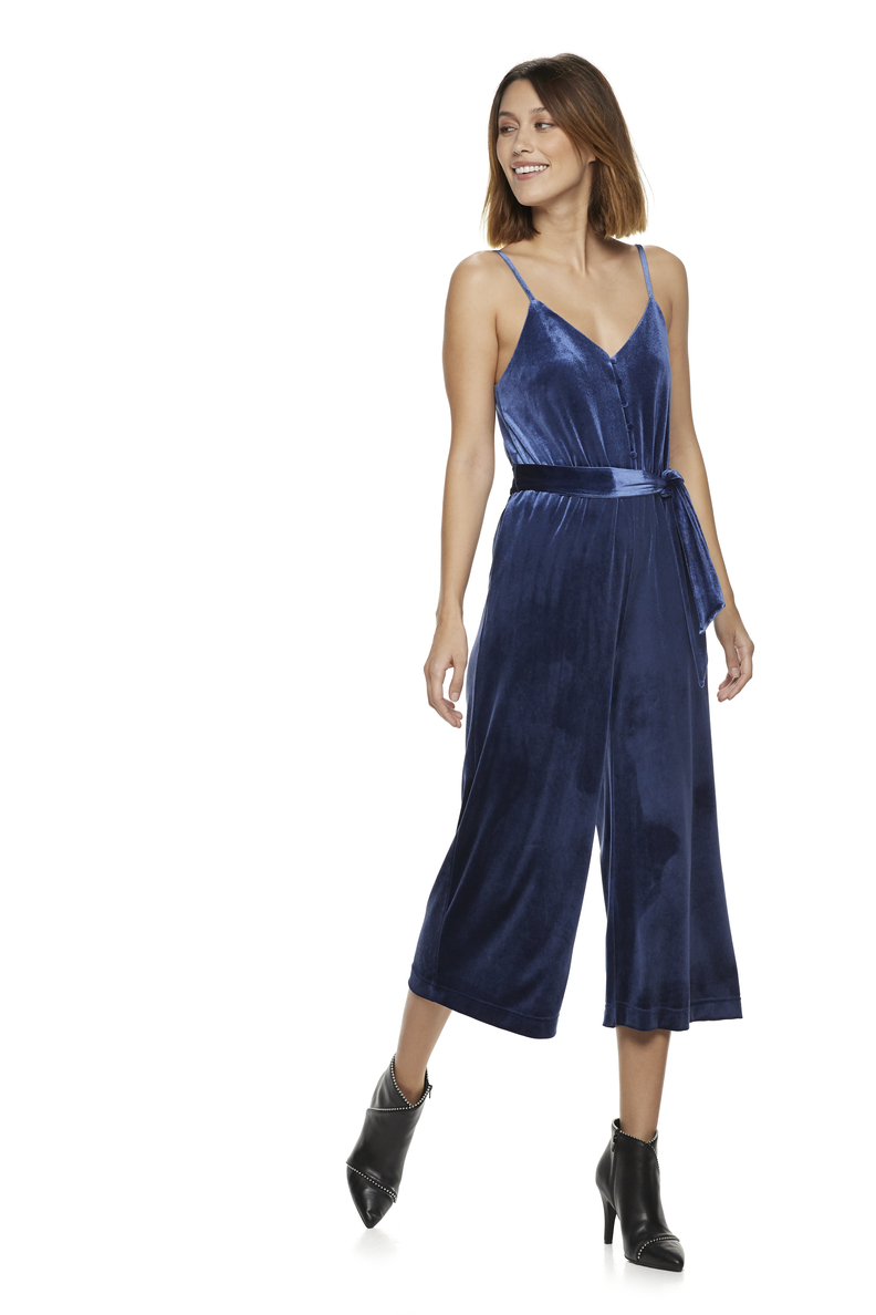 Cami Jumpsuit in Blueprint