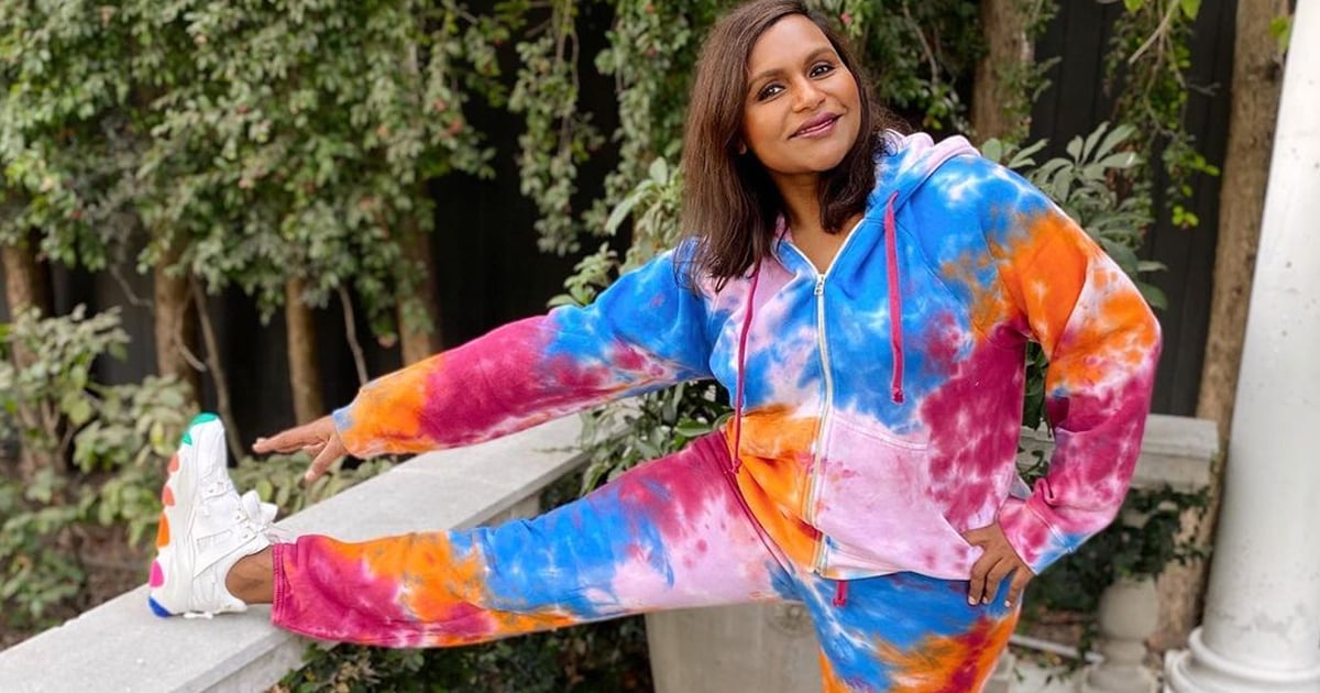 New Year, New Workout Clothes! I Need Mindy Kaling’s Tie-Dye Sweatsuit in My Closet ASAP