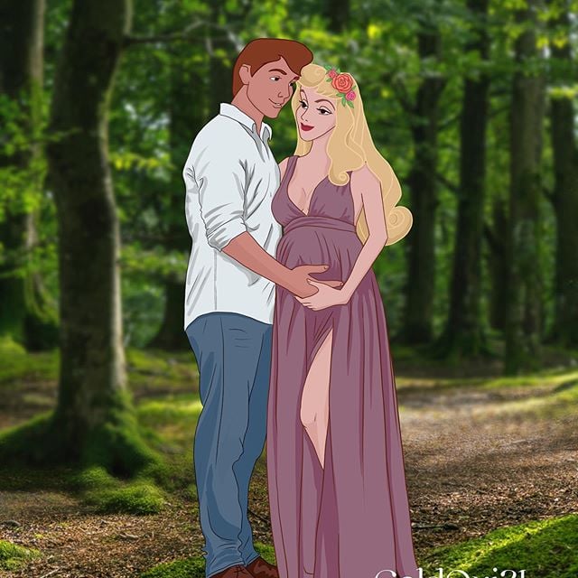 Princess Aurora and Prince Philip