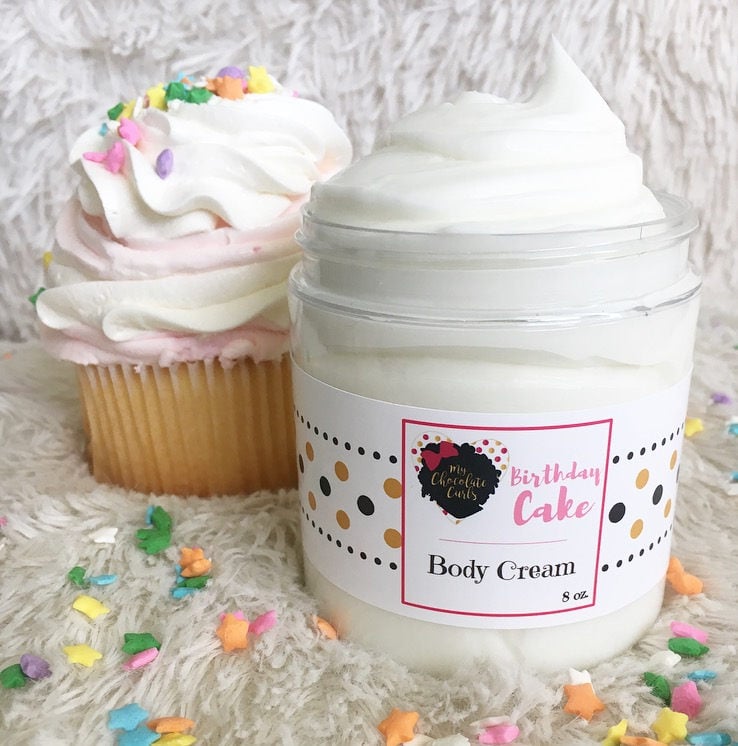 My Chocolate Curls Birthday Cake Body Cream