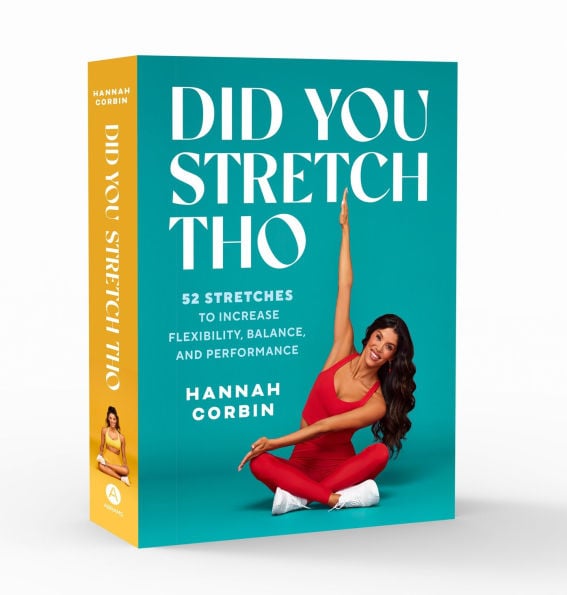 Did You Stretch Tho by Hannah Corbin ($30)
As a longtime Peloton devotee, I was so excited to see that instructor Hannah Corbin released a book and 52-card deck about one of the most important aspects of being an athlete: stretching. Having been through many injuries as a runner, I've happily welcomed stretching into my routine and it's made such a difference. This is the type of self-gift that I know I'll use to motivate myself after each and every workout I complete. The 52 stretches she shares are even divided into categories, from targeted body parts to warm-up-specific exercises.