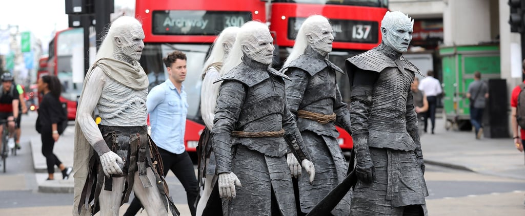 Game of Thrones White Walkers in London Photos July 2017