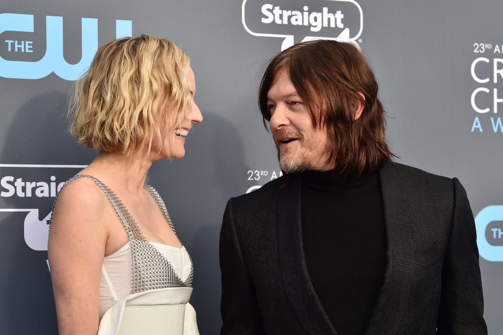 Diane Kruger and Norman Reedus 2018 Critics' Choice Awards