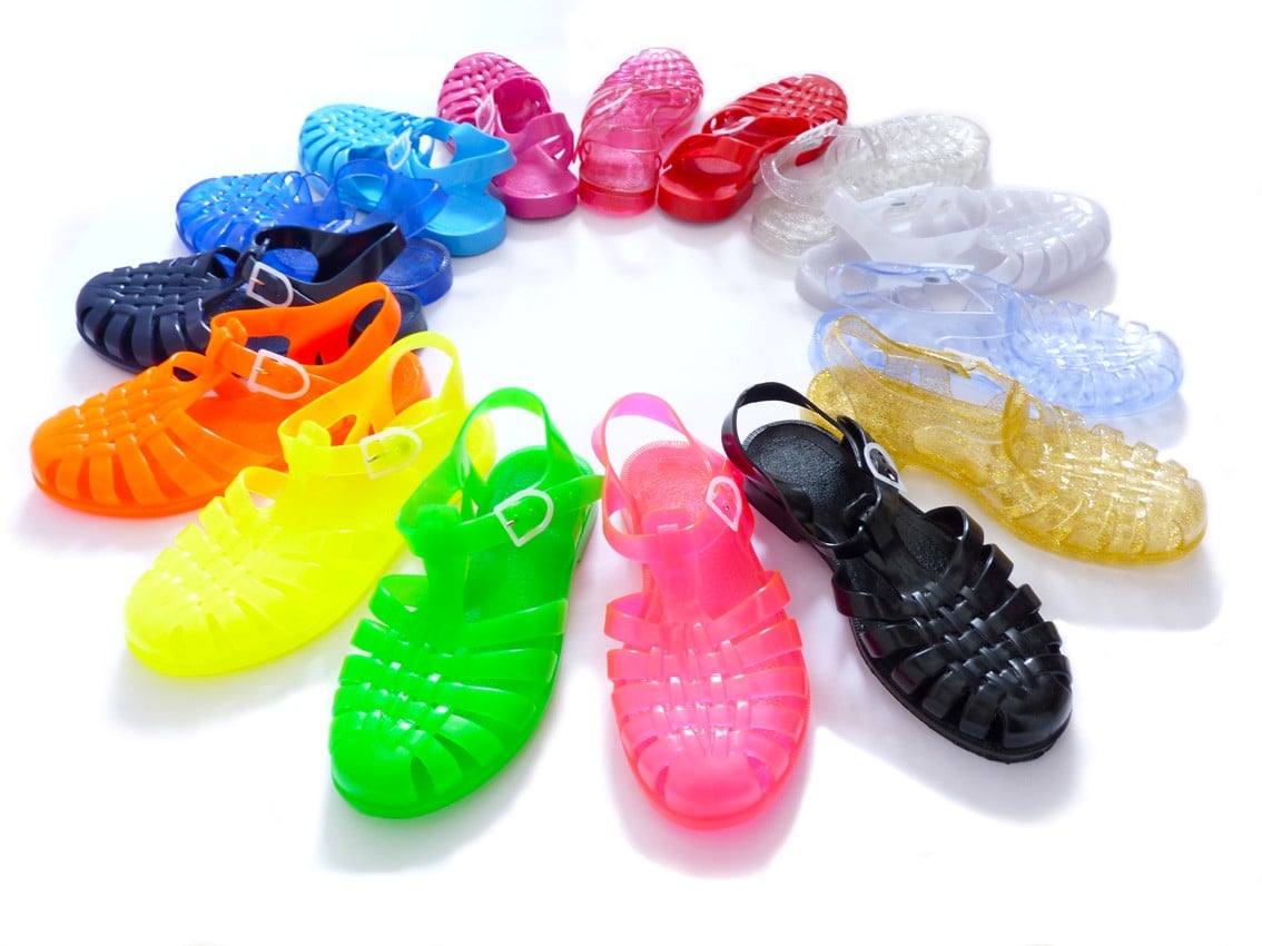 90s jelly shoes outfit deals