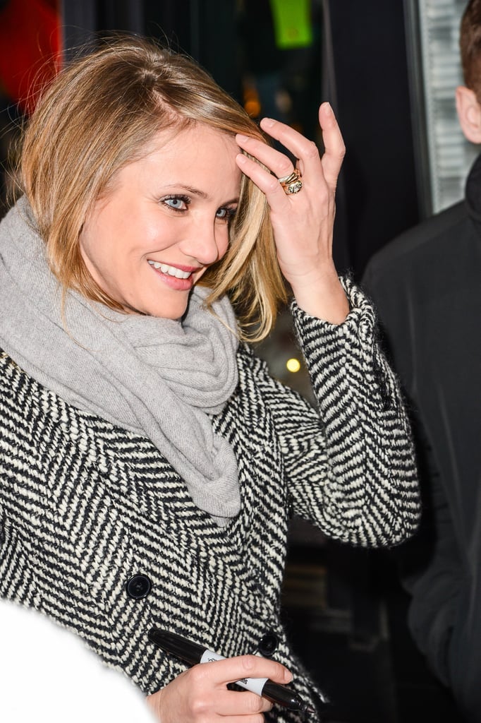 Cameron Diaz Engagement Ring Pictures