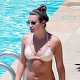 Lea Michele Marks a Sad Day With Rest, Relaxation, and Pool Time