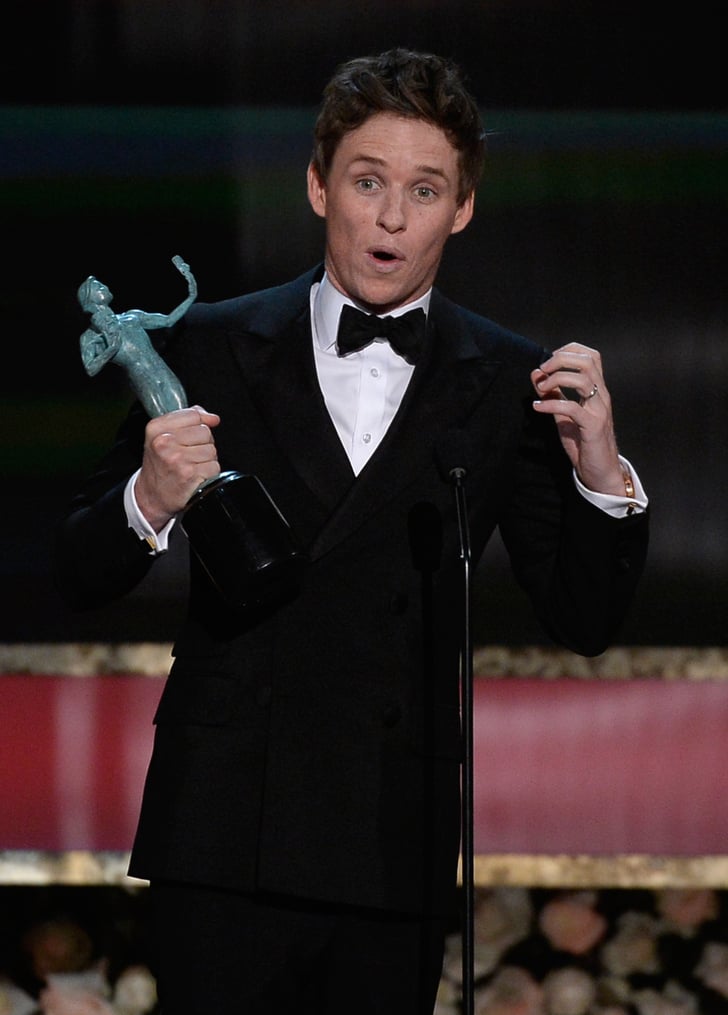 Eddie Redmayne at the SAG Awards 2015 POPSUGAR Celebrity Photo 7
