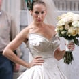 Carrie Bradshaw's Iconic Wedding Shoes Can Now Be Yours For $47 — but There's a Catch