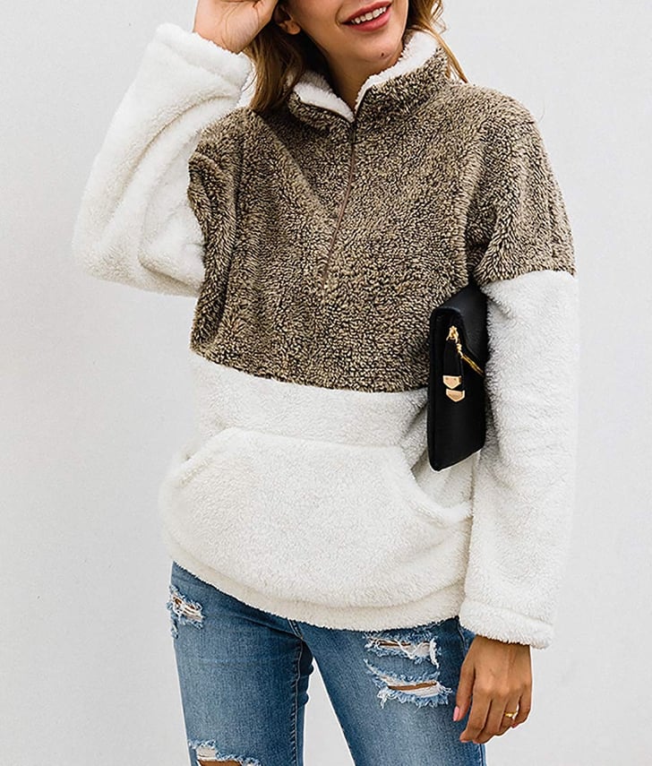 BTFBM Sherpa Sweatshirt The 50 Coziest Accessories on Amazon