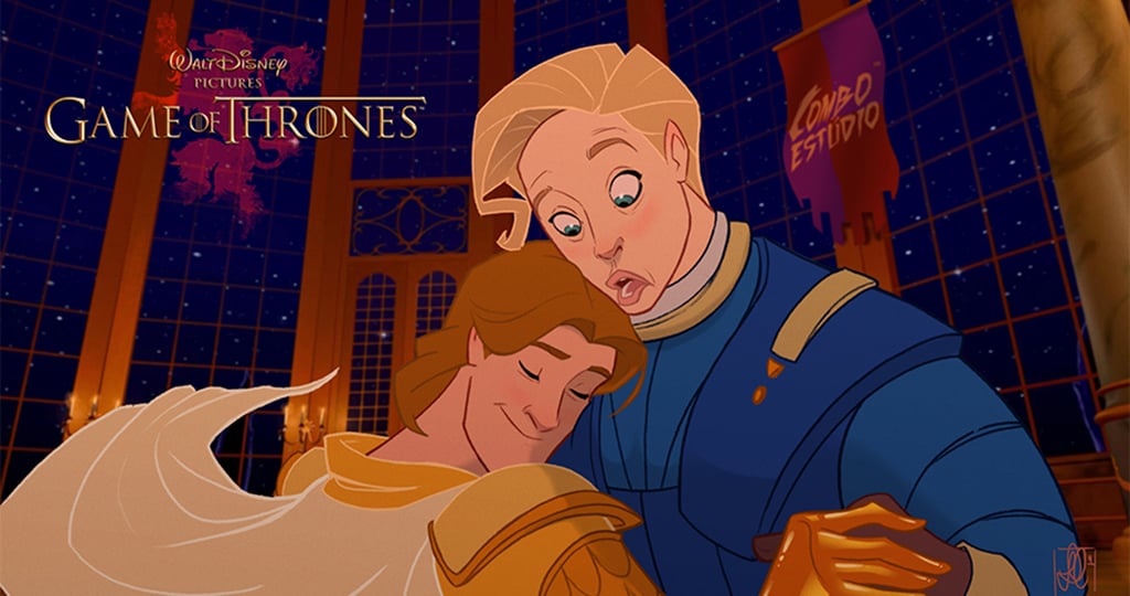If Disney Made Game of Thrones Artist Illustrations