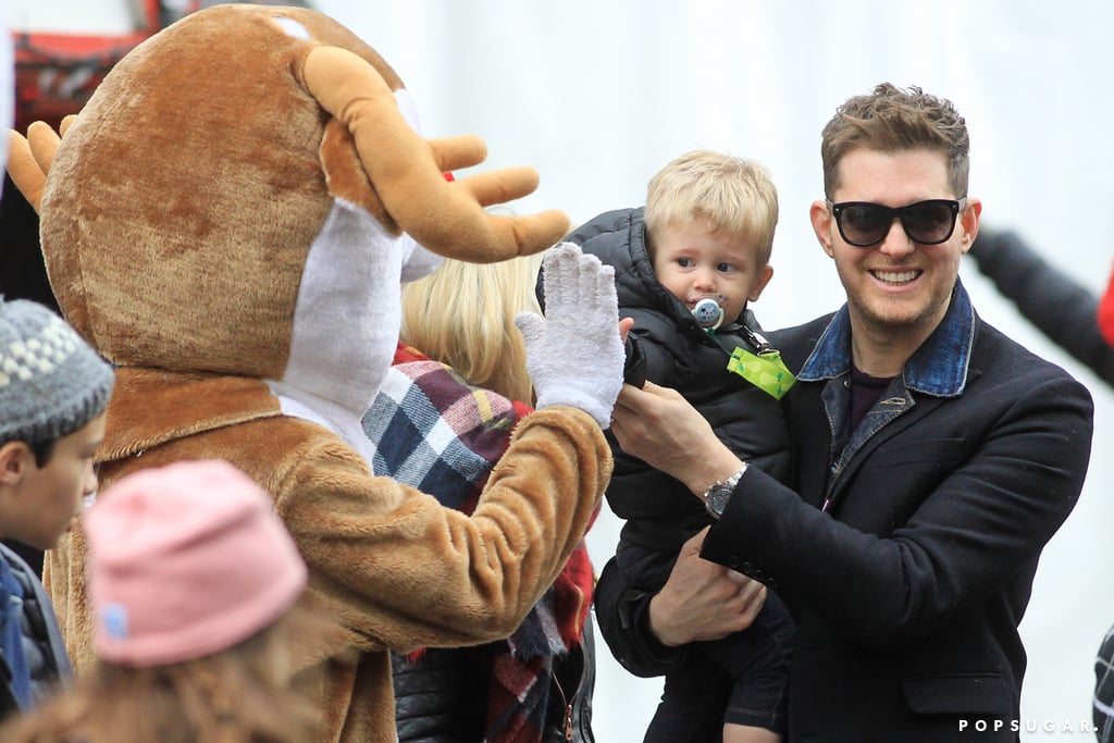 Michael Buble and Family Celebrate Christmas in Vancouver