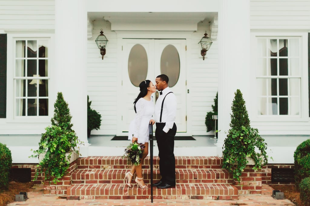 Modern Winter Elopement