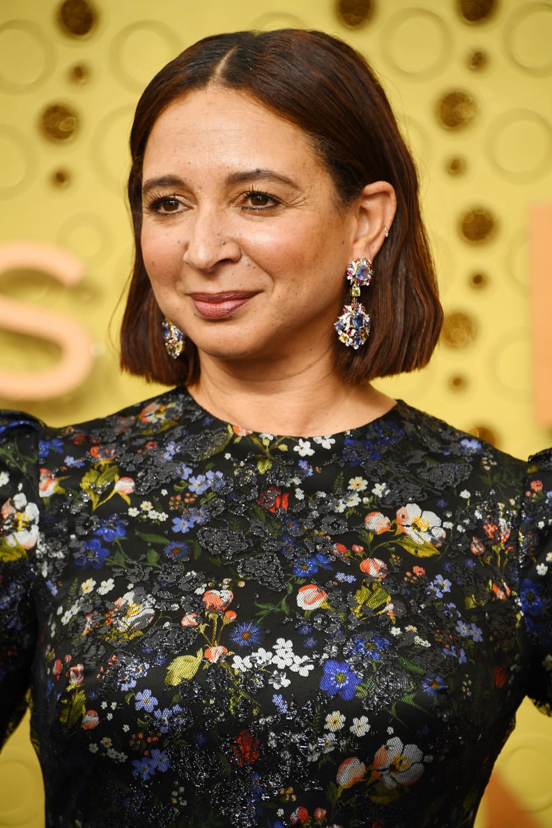 Maya Rudolph's Blunt Long Bob at the Emmys 2019