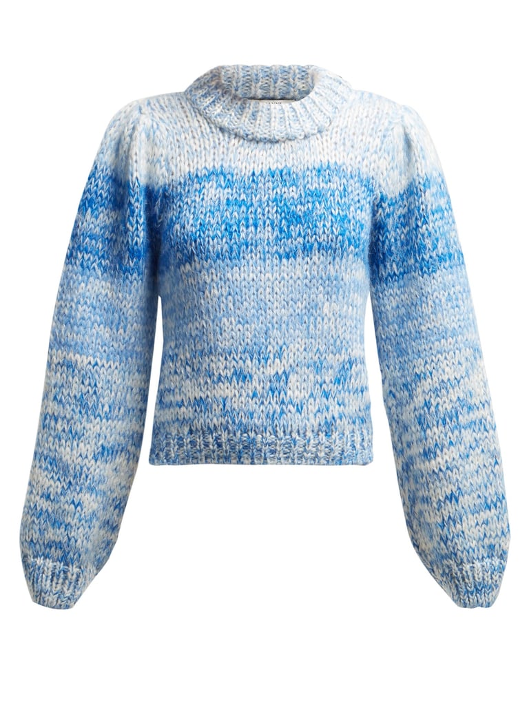 Ganni Julliard Mohair Chunky Knit Sweater