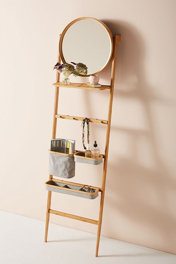 Leaning Ladder Vanity Best Home Organizers From Anthropologie