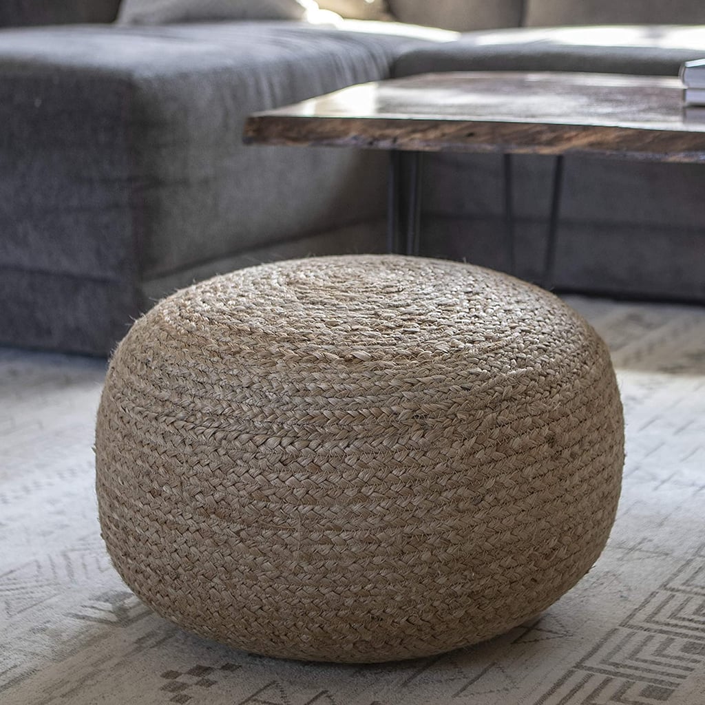 A Textural Piece: Natural Decor Therapy Pouf