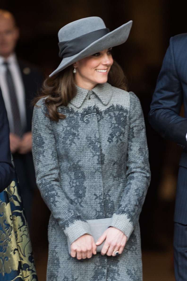 New Hat Shape and Lacy Coat