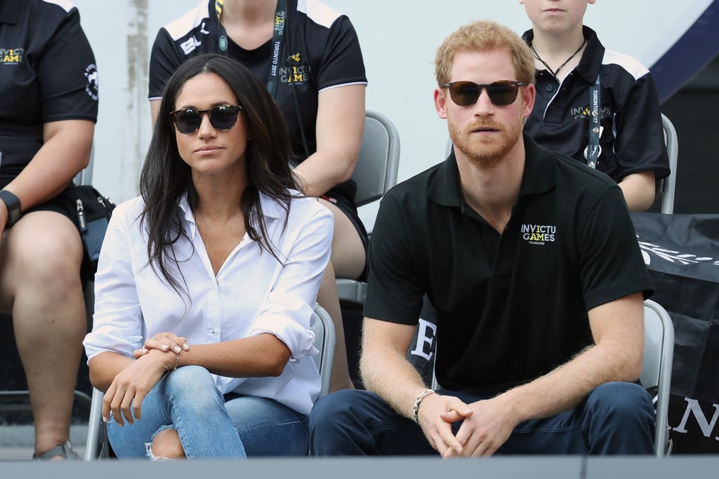 Prince Harry and Meghan Markle at Invictus Games 2017