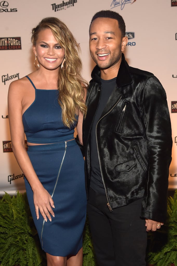 Chrissy Teigen And John Legend Celebrated The Sports Illustrated Celebrity Pictures Week Of