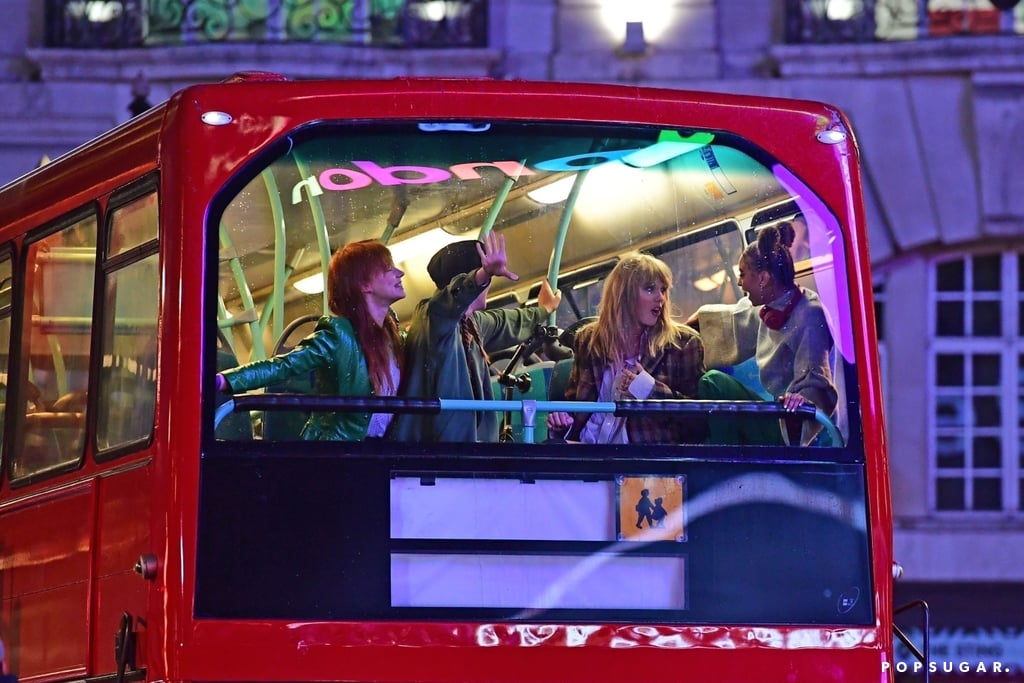 Taylor Swift Filming Music Video in London October 2017