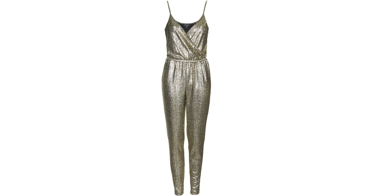 Jumpsuit Metallic Holiday Clothes POPSUGAR Fashion Photo 27