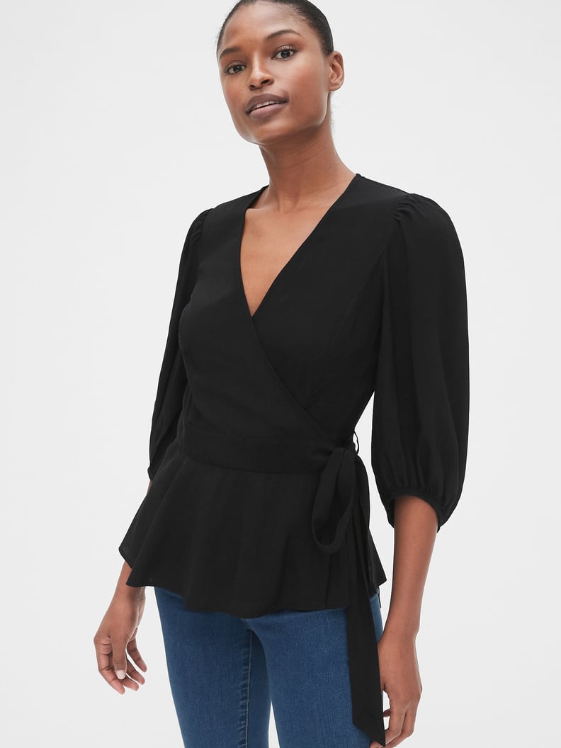 Gap Wrap Blouse