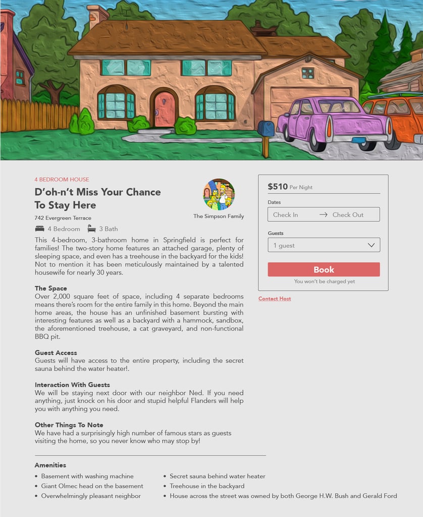 The House From The Simpsons