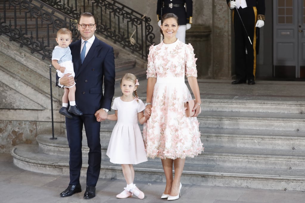 Princess Estelle Poses For a Family Photo