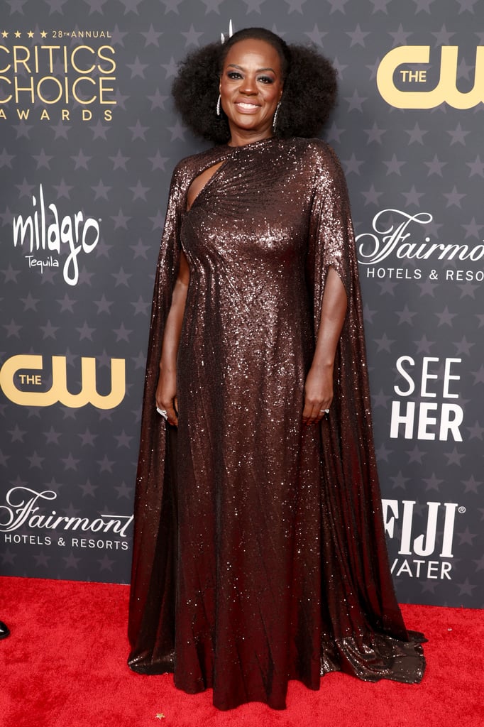 Viola Davis at the 2023 Critics' Choice Awards