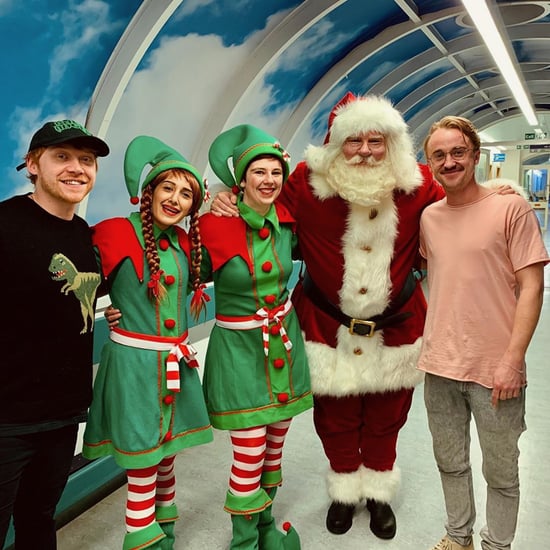 Tom Felton and Rupert Grint Visit Children's Hospital