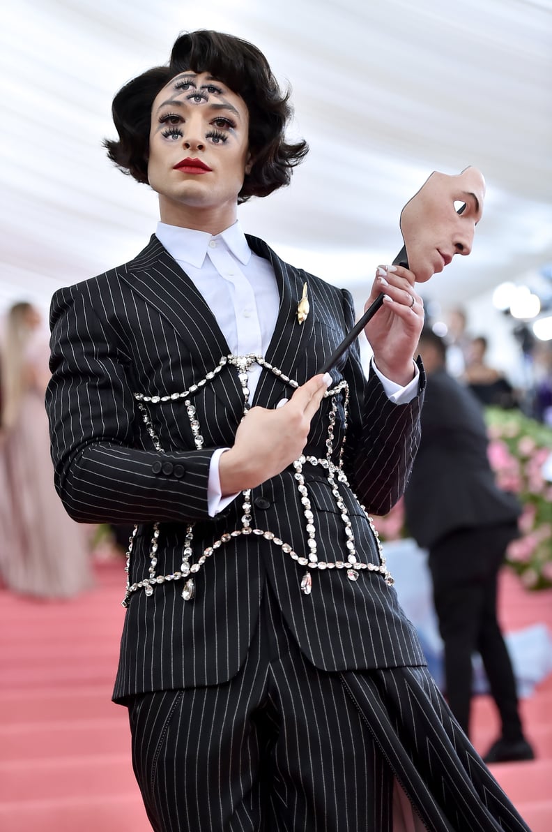 Ezra Miller at the 2019 Met Gala