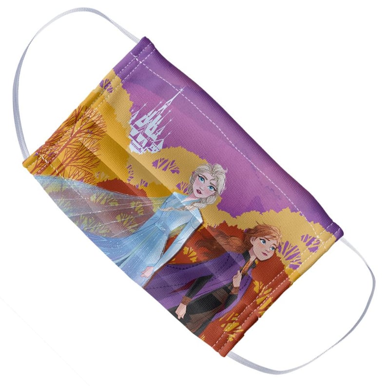 Frozen Anna and Elsa Forest Cloth Face Mask