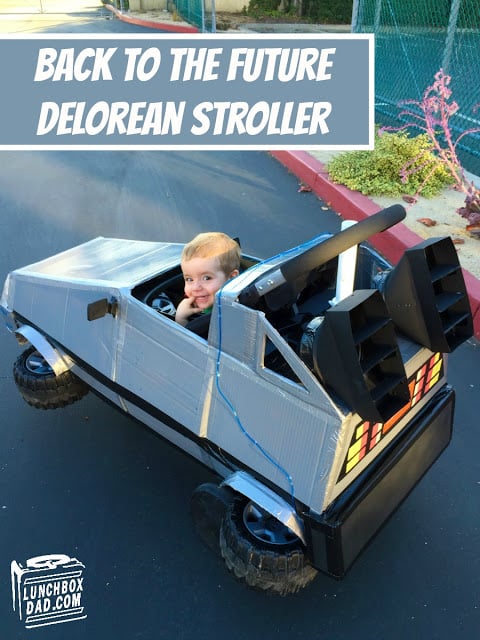 Back to the Future DIY DeLorean Stroller