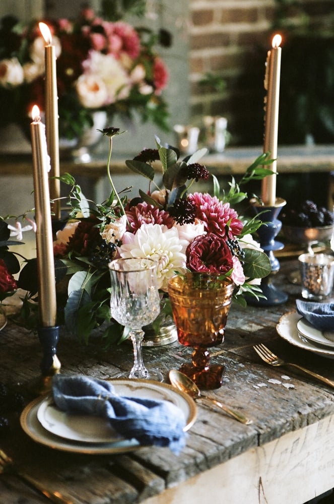 Gryffindor-Inspired Place Setting