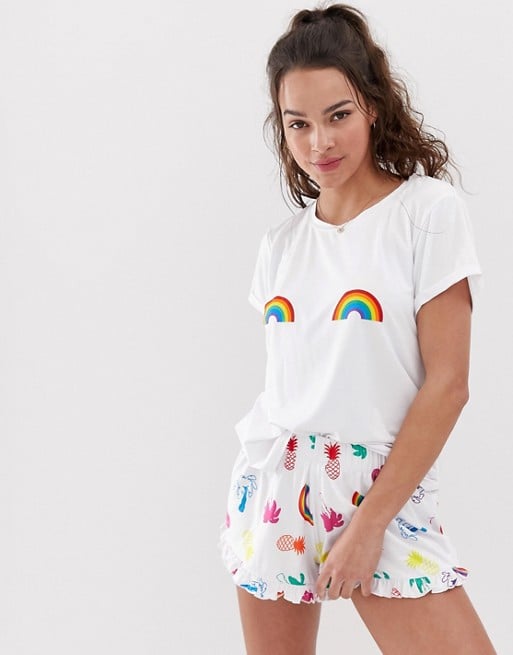Chelsea Peers Rainbow Pajama Set