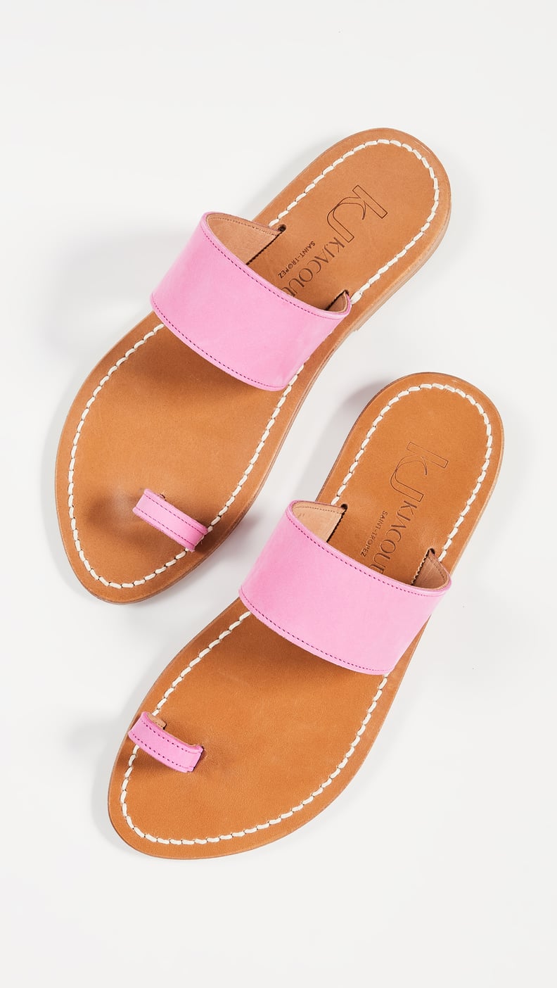 K. Jacques Nagoya Toe Ring Slides